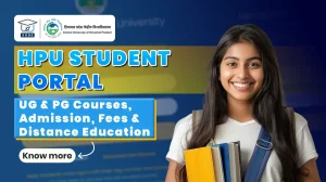 HPU student portal login page nstudentportal